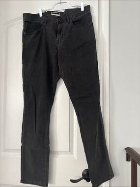 Travis Mathew Men's Lightweight Straight Black Jeans